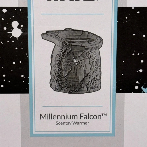 NWT Scentsy Home Authentic STAR WARS Millennium Falcon Full Size Warmer - Picture 3 of 12